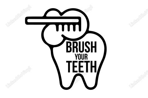 Download Free Brush your teeth SVG Crafts